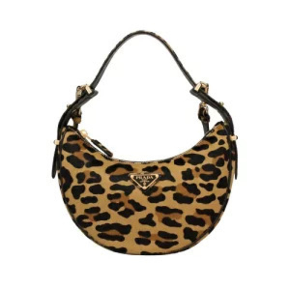 Prada handbag triangle brown V MIELE